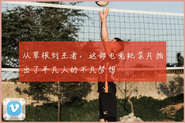 从草根到王者,这部电竞纪录片拍出了平凡人的不凡梦想